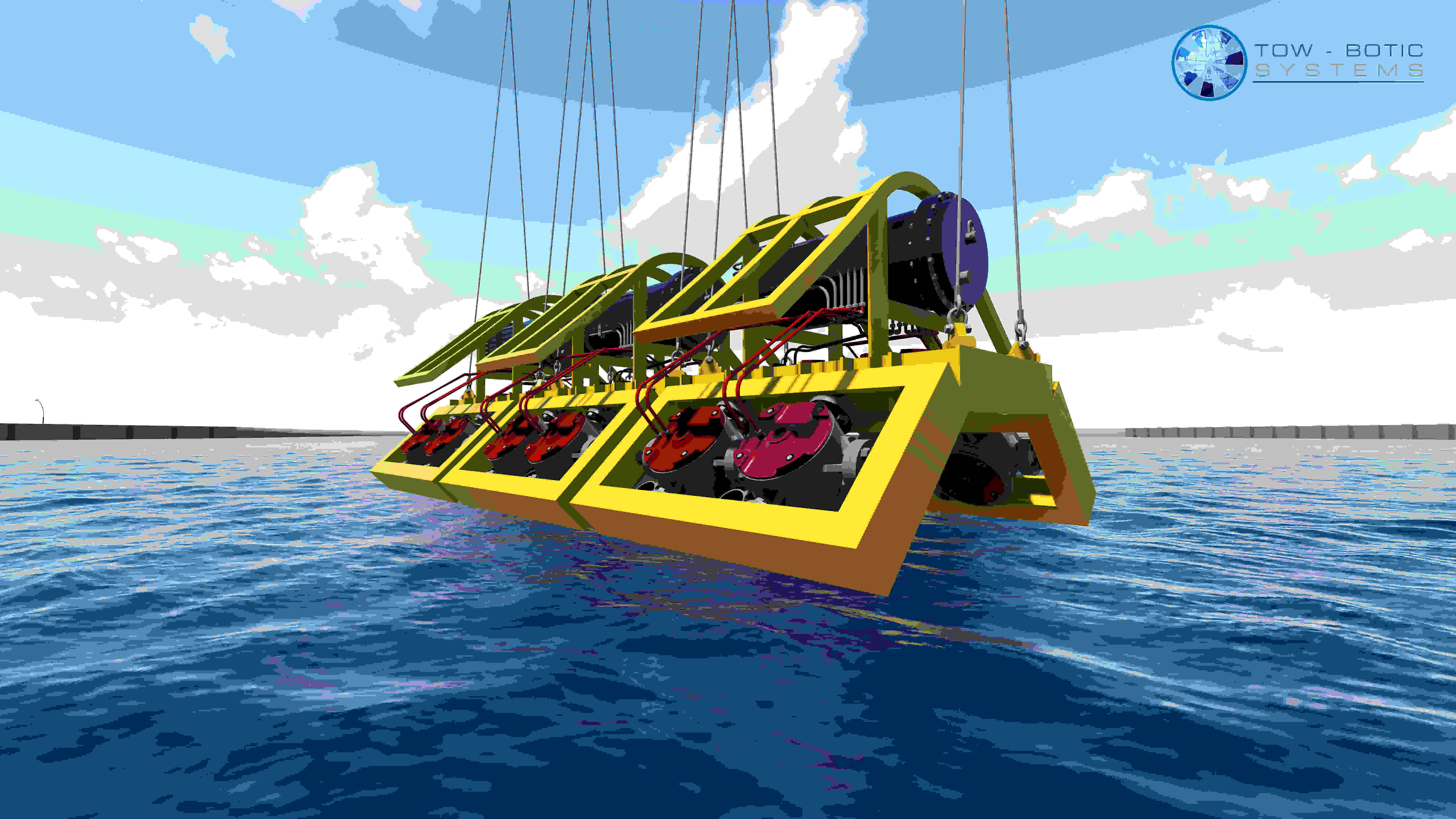 tow botic magnets curved